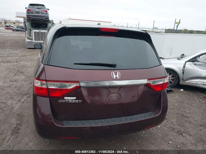 2012 Honda Odyssey Ex-L VIN: 5FNRL5H67CB036844 Lot: 40813363