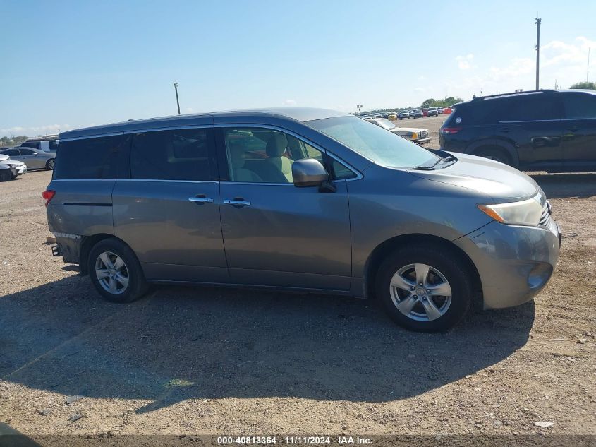 2015 Nissan Quest Platinum/S/Sl/Sv VIN: JN8AE2KP9F9128614 Lot: 40813364