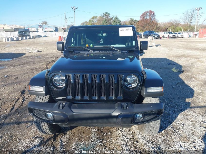 2021 Jeep Wrangler Unlimited Sahara Altitude 4X4 VIN: 1C4HJXENXMW593589 Lot: 40813377