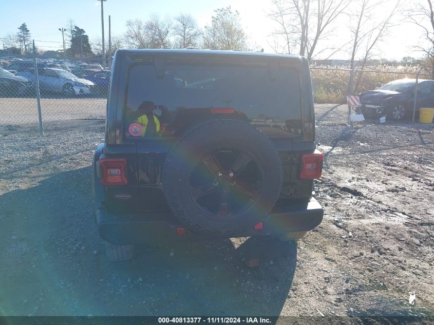 2021 Jeep Wrangler Unlimited Sahara Altitude 4X4 VIN: 1C4HJXENXMW593589 Lot: 40813377