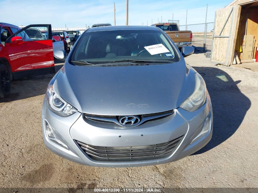 2015 Hyundai Elantra Limited VIN: 5NPDH4AE2FH547147 Lot: 40813380