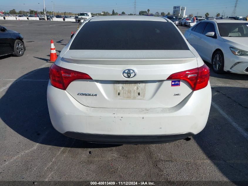 2017 Toyota Corolla Se VIN: 5YFBURHE5HP697734 Lot: 40813409