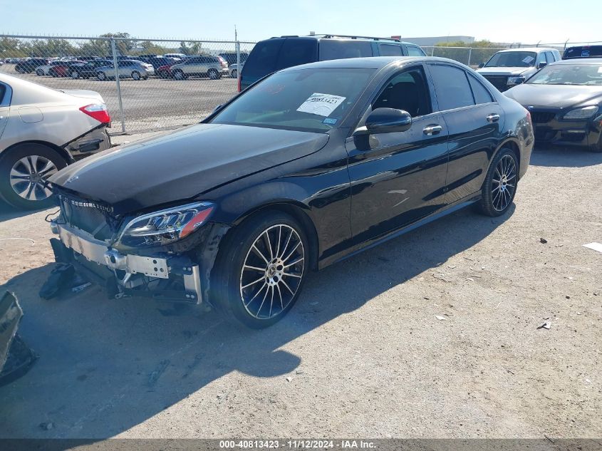 2020 Mercedes-Benz C 300 VIN: WDDWF8DBXLR558513 Lot: 40813423