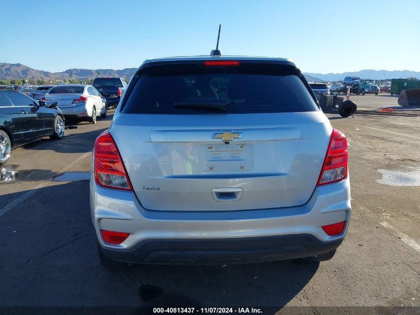 2017 Chevrolet Trax Ls VIN: 3GNCJKSB1HL203554 Lot: 40813437