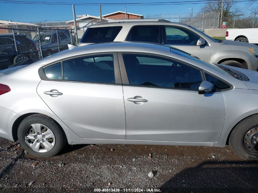 2018 Kia Forte Lx VIN: 3KPFK4A75JE170368 Lot: 40813439