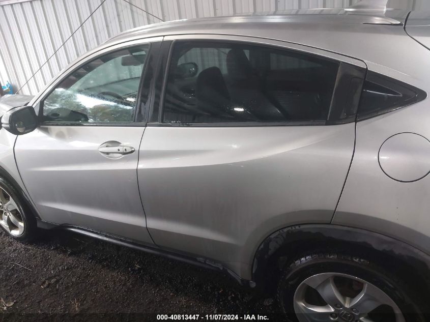 2016 Honda Hr-V Ex-L VIN: 3CZRU6H70GM731528 Lot: 40813447