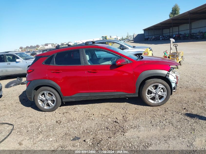 2023 Hyundai Kona Sel VIN: KM8K6CAB2PU057761 Lot: 40813450