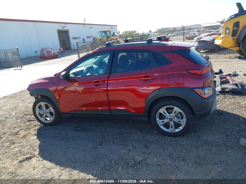 2023 Hyundai Kona Sel VIN: KM8K6CAB2PU057761 Lot: 40813450