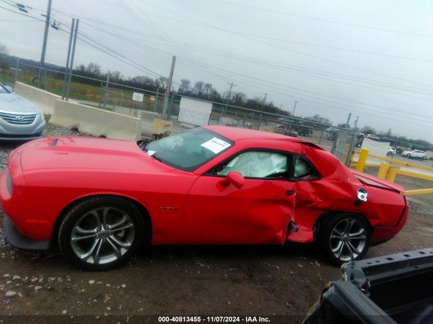 2022 Dodge Challenger R/T VIN: 2C3CDZBT4NH105600 Lot: 40813455