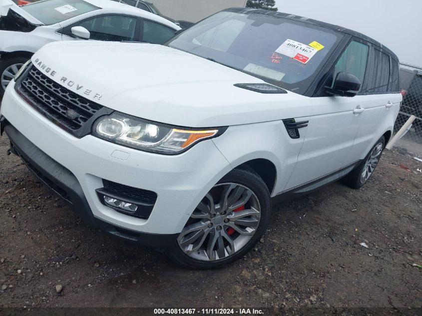 2016 Land Rover Range Rover Sport Sc VIN: SALWR2EF1GA111842 Lot: 40813467