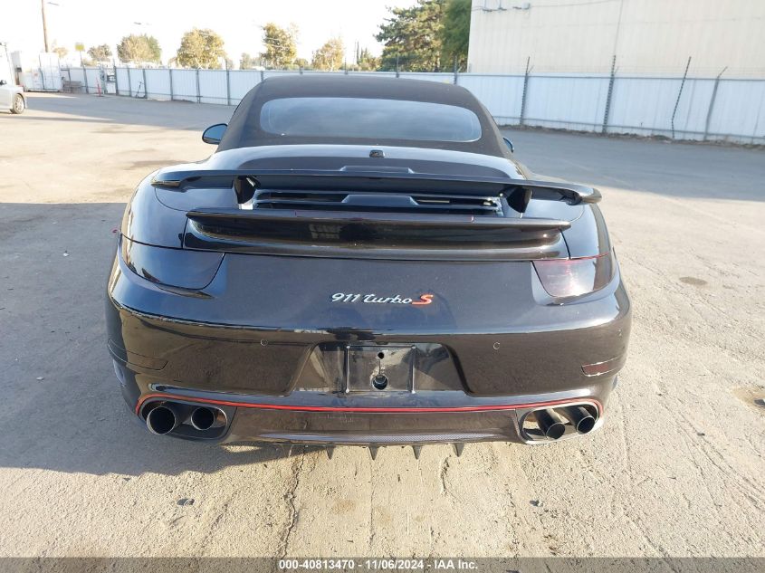 2014 Porsche 911 Turbo/Turbo S VIN: WP0CD2A96ES173446 Lot: 40813470