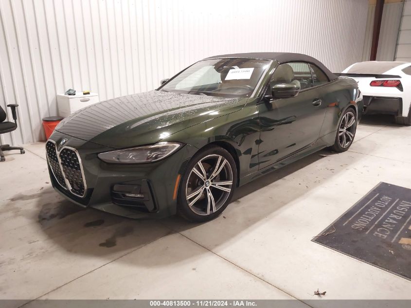 2021 BMW 430I - WBA23AT02MCG38434