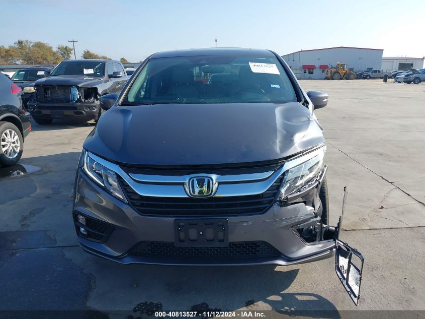 2018 Honda Odyssey Ex-L VIN: 5FNRL6H7XJB102833 Lot: 40813527