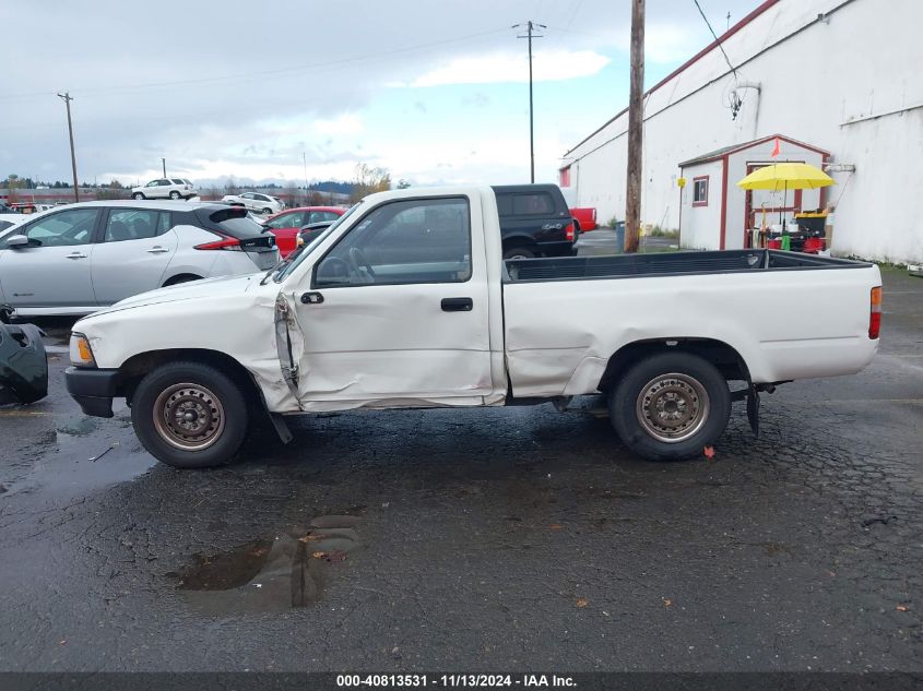 1992 Toyota Pickup 1/2 Ton Short Wheelbase VIN: JT4RN81A6N5134536 Lot: 40813531