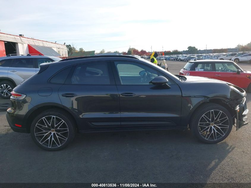 2022 Porsche Macan VIN: WP1AA2A55NLB07718 Lot: 40813536