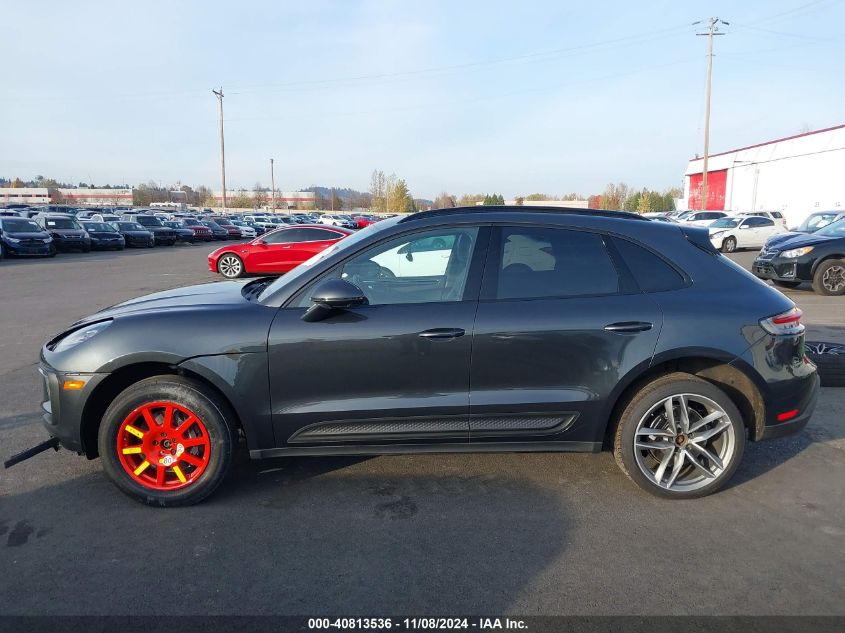 2022 Porsche Macan VIN: WP1AA2A55NLB07718 Lot: 40813536