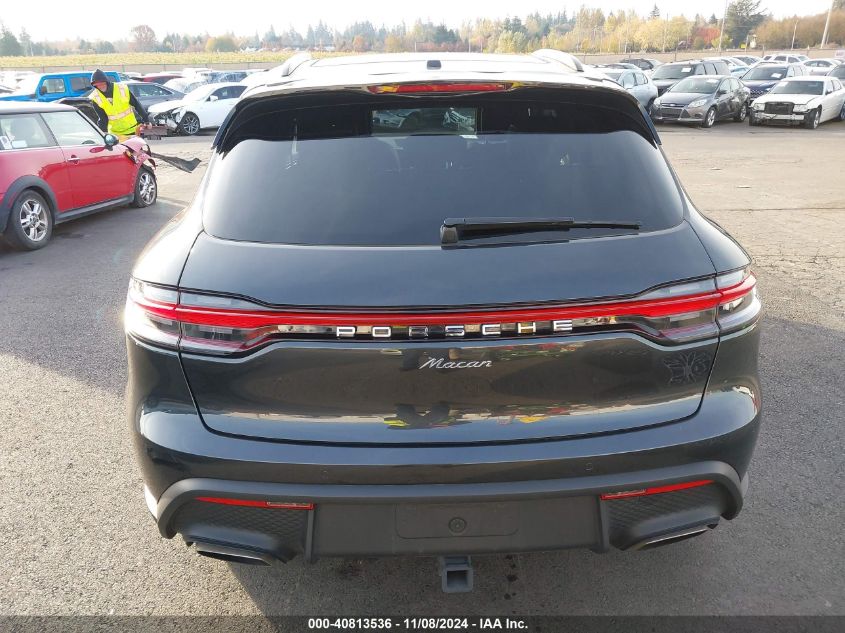 2022 Porsche Macan VIN: WP1AA2A55NLB07718 Lot: 40813536