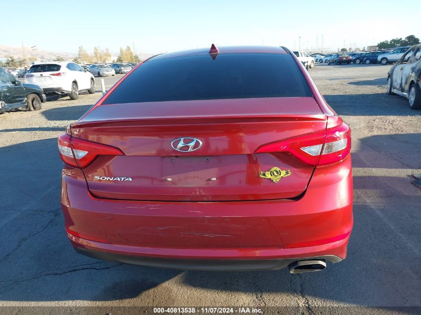 2016 Hyundai Sonata VIN: 5NPE24AF4GH392097 Lot: 40813538