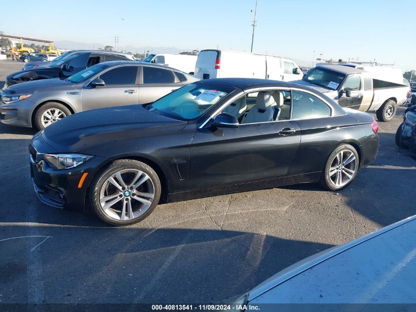 2019 BMW 430I VIN: WBA4Z1C54KEE51491 Lot: 40813541