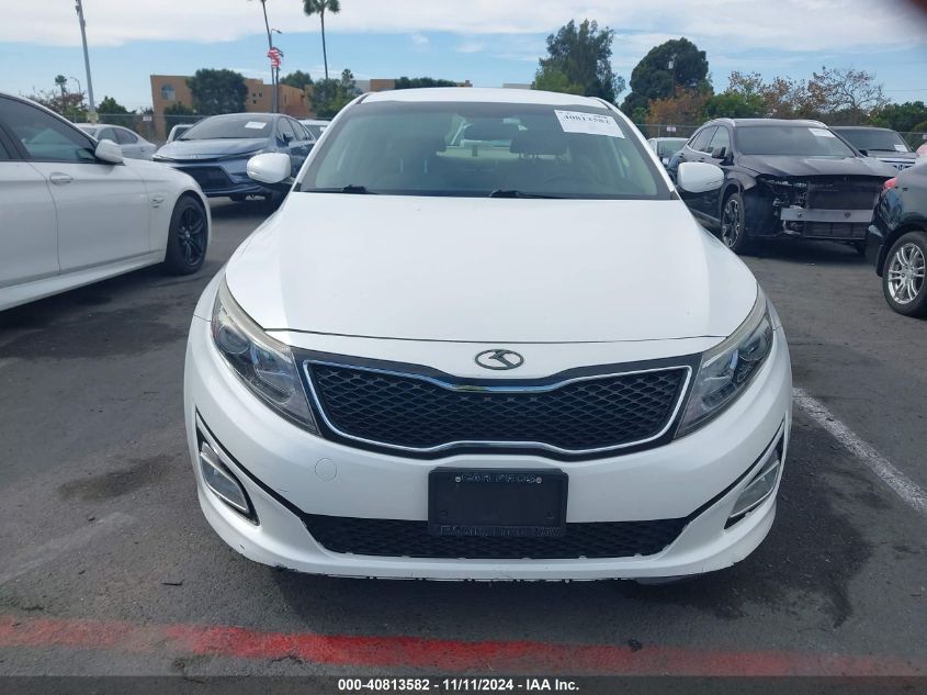 2015 Kia Optima Lx VIN: KNAGM4A73F5664582 Lot: 40813582