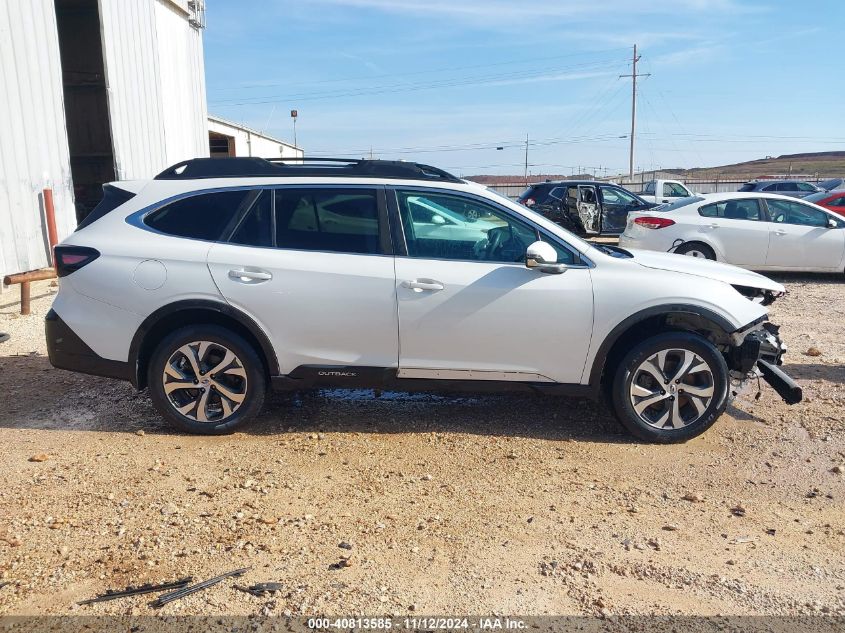 2021 Subaru Outback Limited VIN: 4S4BTAMC7M3114930 Lot: 40813585