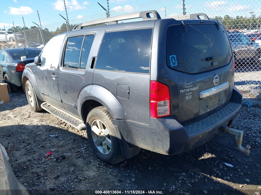 2011 NISSAN PATHFINDER VIN: 5N1AR1NN0BC605024