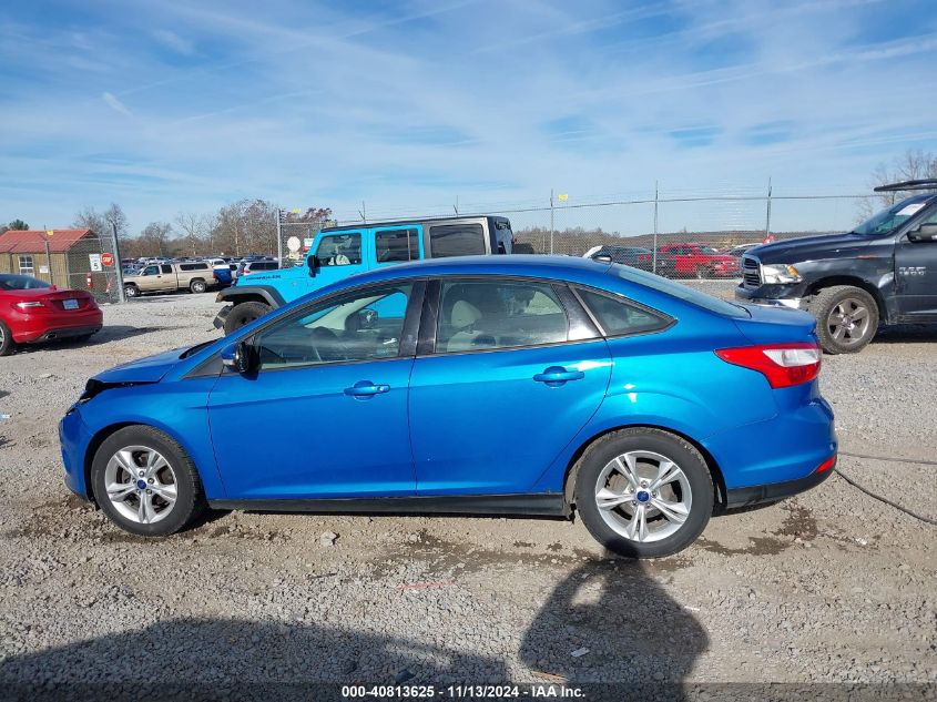 2014 Ford Focus Se VIN: 1FADP3F27EL107145 Lot: 40813625