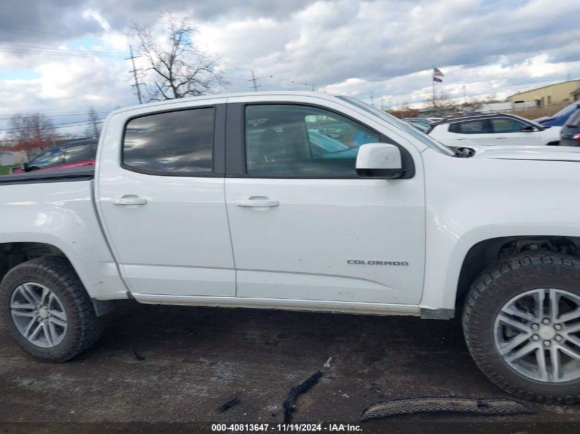 2021 Chevrolet Colorado 4Wd Short Box Wt VIN: 1GCGTBEN0M1258976 Lot: 40813647