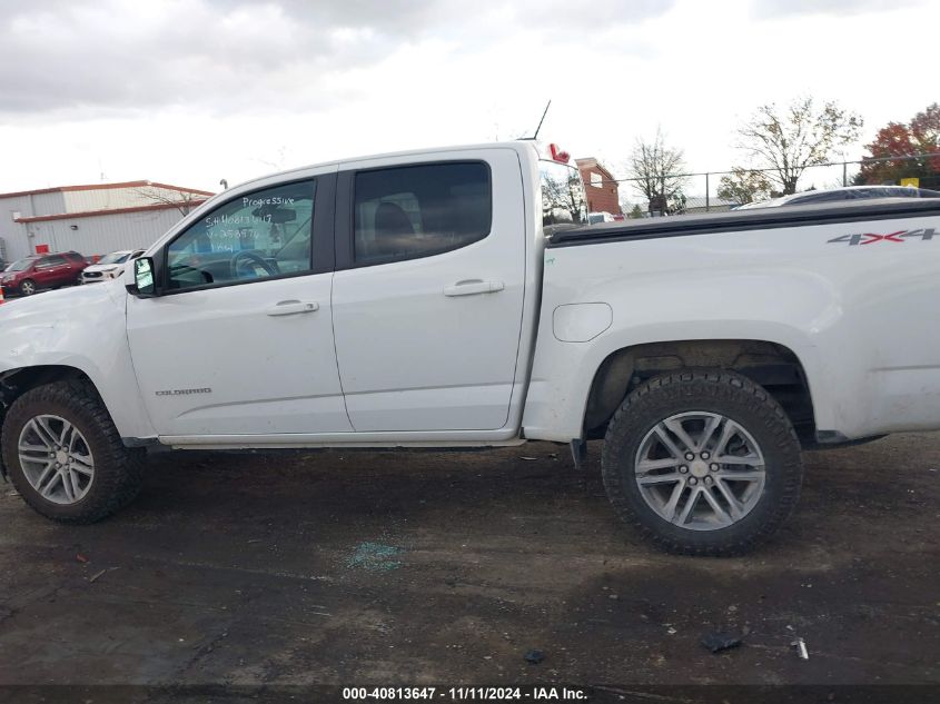 2021 Chevrolet Colorado 4Wd Short Box Wt VIN: 1GCGTBEN0M1258976 Lot: 40813647