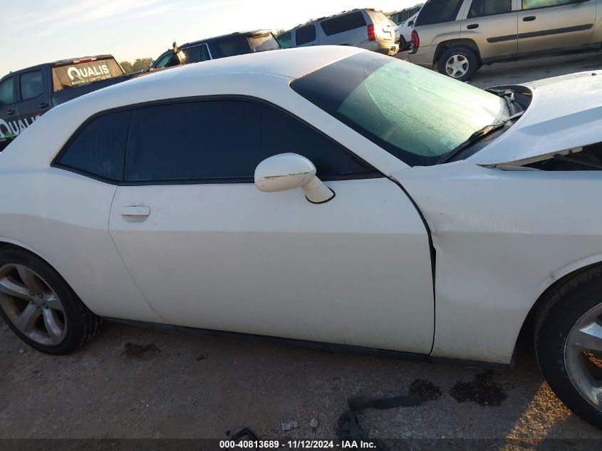 2013 DODGE CHALLENGER VIN: 2C3CDYAG2DH605817