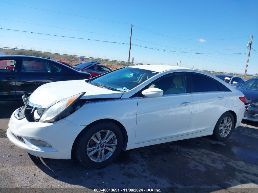 2013 Hyundai Sonata Gls VIN: 5NPEB4AC3DH522629 Lot: 40813691