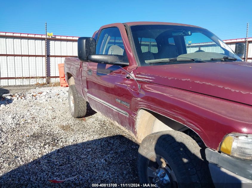 2002 Dodge Ram 2500 St VIN: 3B7KF23672M205592 Lot: 40813709