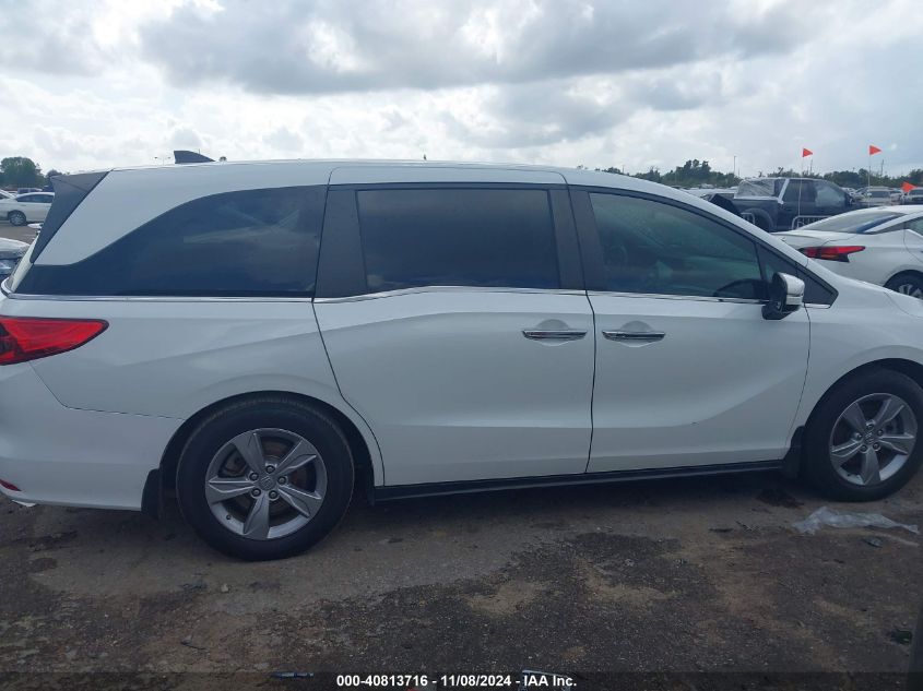 2020 Honda Odyssey Ex-L/Ex-L W/Navi Res VIN: 5FNRL6H74LB041255 Lot: 40813716