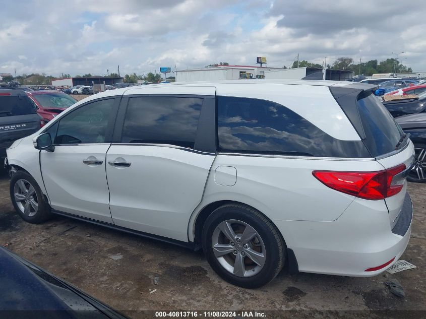 2020 Honda Odyssey Ex-L/Ex-L W/Navi Res VIN: 5FNRL6H74LB041255 Lot: 40813716