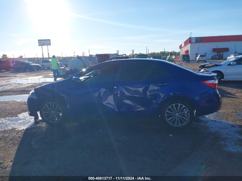 2015 Toyota Corolla S Plus VIN: 2T1BURHE2FC340475 Lot: 40813717