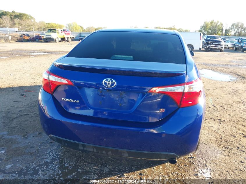 2015 Toyota Corolla S Plus VIN: 2T1BURHE2FC340475 Lot: 40813717