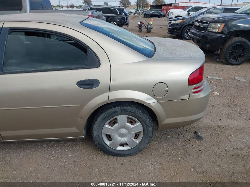 2004 Dodge Stratus Se VIN: 1B3EL36X14N390197 Lot: 40813721