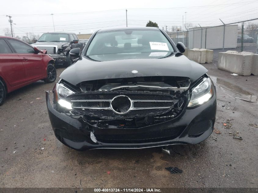 2017 Mercedes-Benz C 300 4Matic/Luxury 4Matic/Sport 4Matic VIN: 55SWF4KB4HU221286 Lot: 40813724