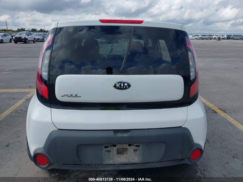 2015 Kia Soul VIN: KNDJN2A24F7805419 Lot: 40813739