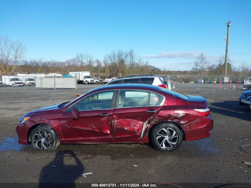 2017 Honda Accord Lx VIN: 1HGCR2F35HA232441 Lot: 40813751