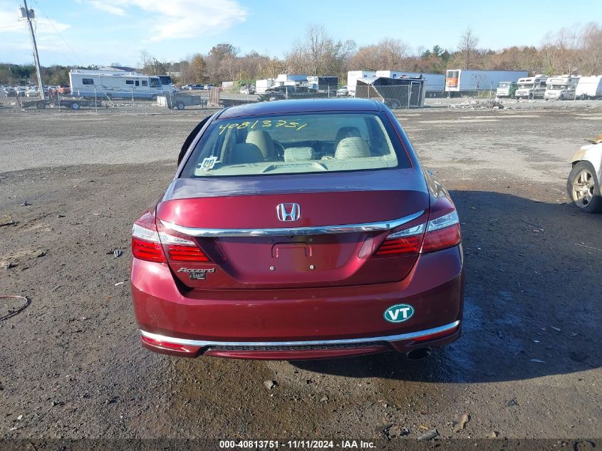 2017 Honda Accord Lx VIN: 1HGCR2F35HA232441 Lot: 40813751