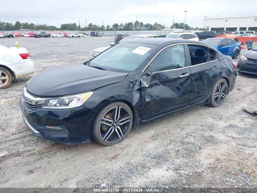 VIN 1HGCR2F54GA171406 2016 Honda Accord, Sport no.2