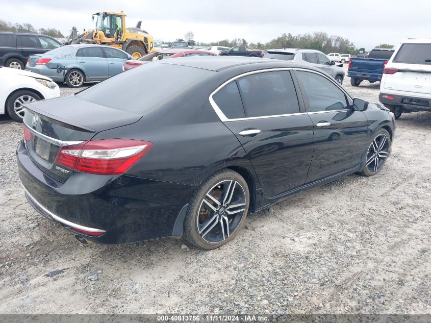 VIN 1HGCR2F54GA171406 2016 Honda Accord, Sport no.4