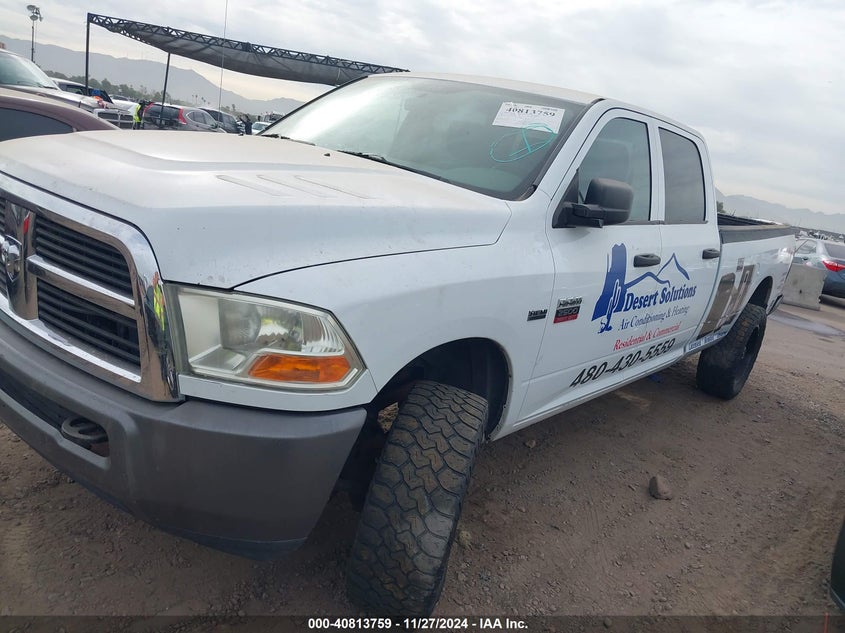 Vin: 3d7tt2ct7bg606048, lot: 41303325, ram ram 2500 st 20112