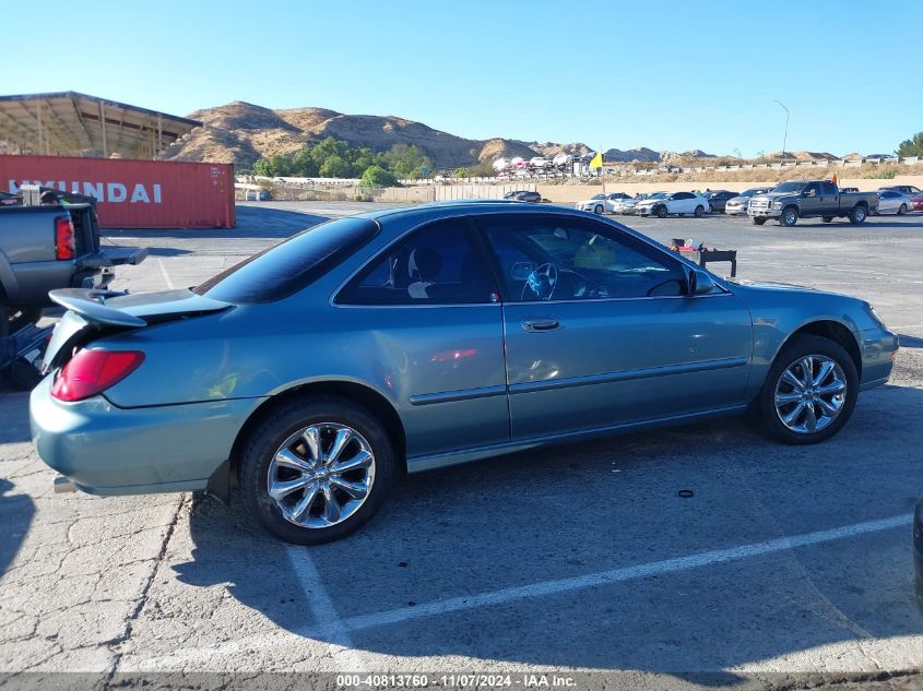 1998 Acura Cl 3.0 VIN: 19UYA2248WL010523 Lot: 40813760