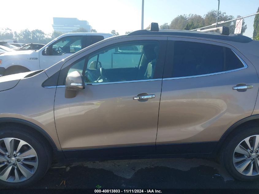 2019 Buick Encore Fwd Preferred VIN: KL4CJASBXKB911274 Lot: 40813803