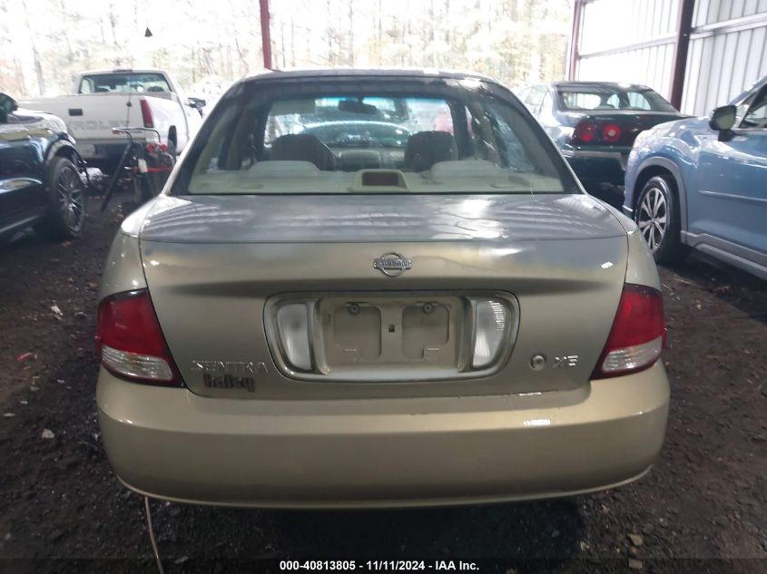 2001 Nissan Sentra Xe/Gxe VIN: 3N1CB51D41L429171 Lot: 40813805