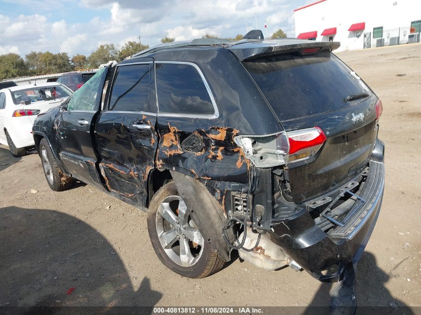 2015 Jeep Grand Cherokee Overland VIN: 1C4RJECG5FC755145 Lot: 40813812