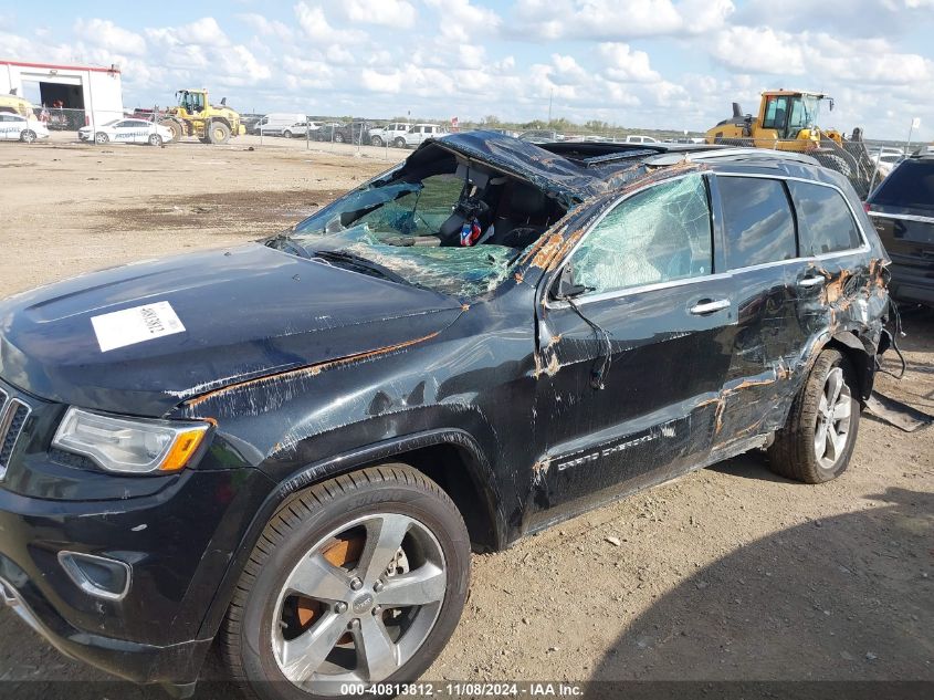 2015 Jeep Grand Cherokee Overland VIN: 1C4RJECG5FC755145 Lot: 40813812