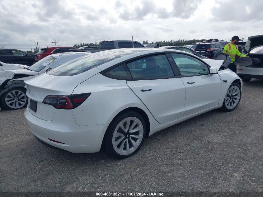 2021 TESLA MODEL 3 STANDARD RANGE PLUS REAR-WHEEL DRIVE - 5YJ3E1EA2MF990842